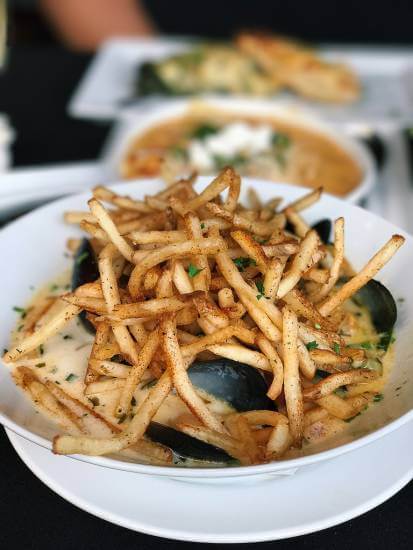 Chilean Mussels at the Nirvana Grille