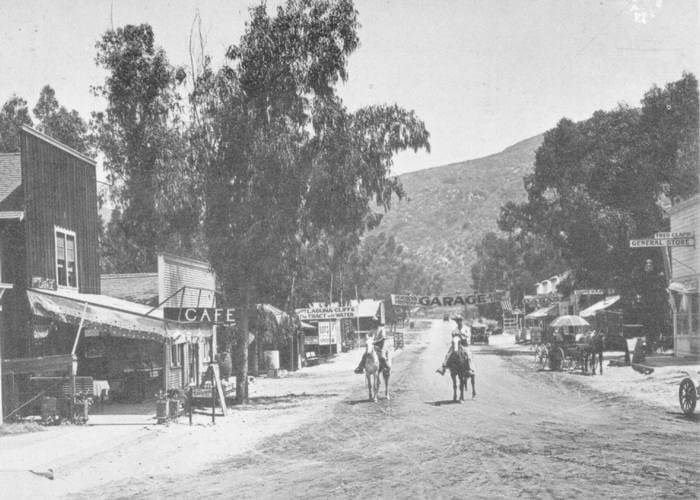 Forest Ave Laguna Beach 1900s