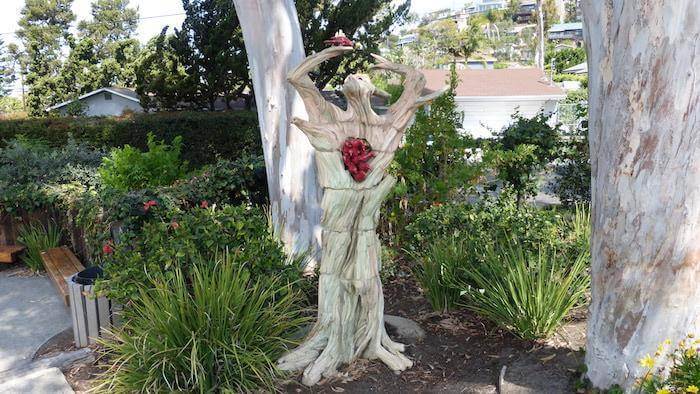 Green Man With Red Birds by Julia Klemek (2006)