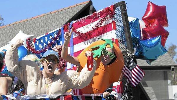 Patriots Day Parade Laguna Beach