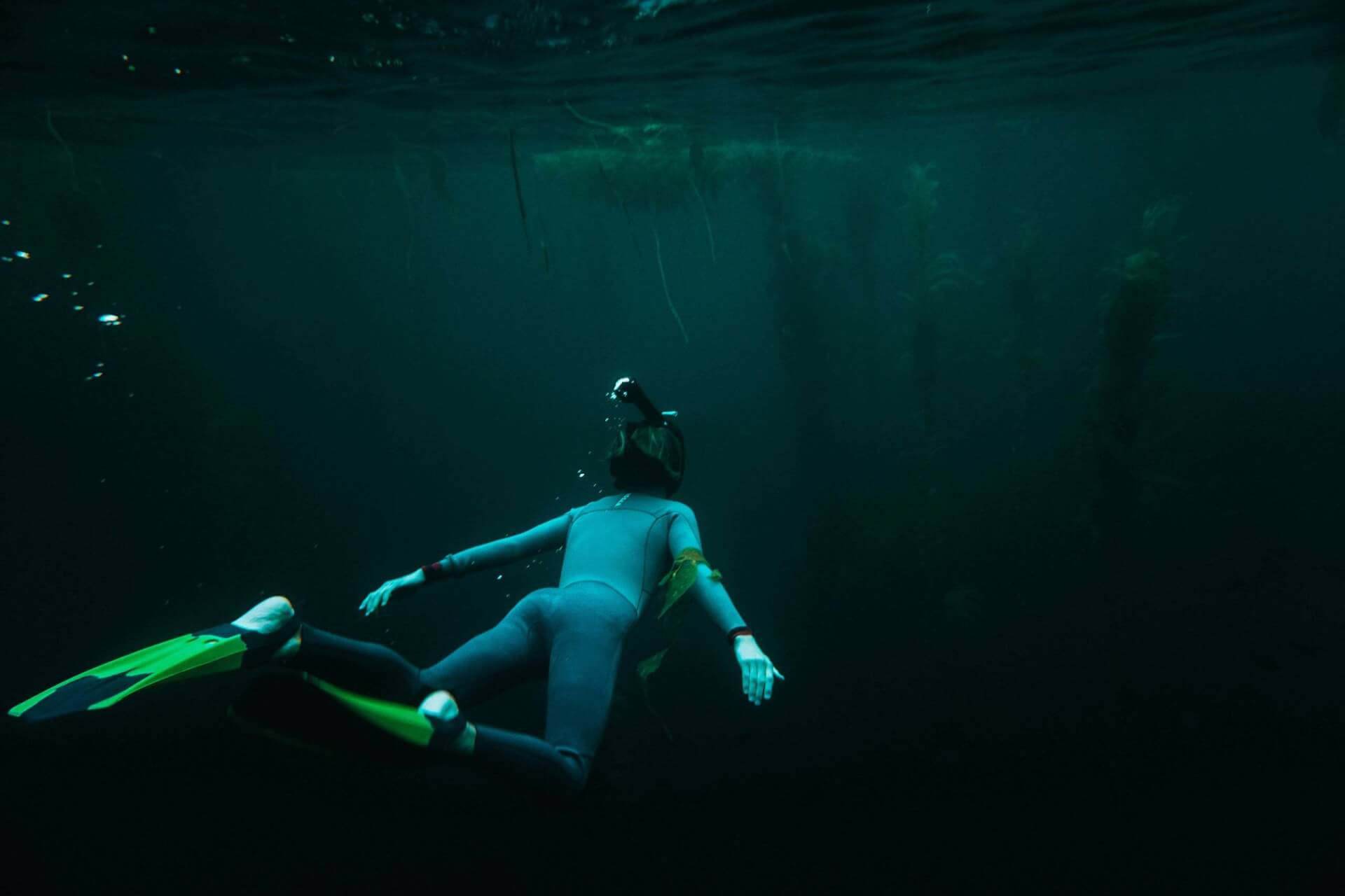 Snorkeling in Crescent Bay