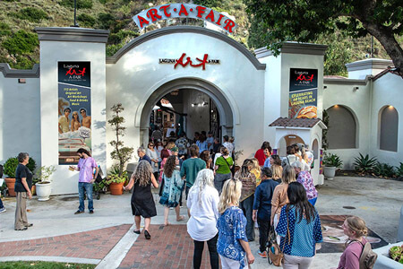 Laguna Beach's Art-A-Fair Laguna Beach's Art-A-Fair