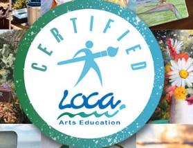 Home LOCA hosts Art for Kids at LB Library