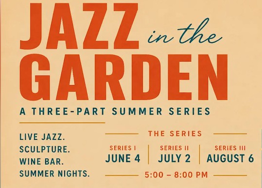 Live Jazz in the Sculpture Garden at Dawson Cole Fine Art. | Visit