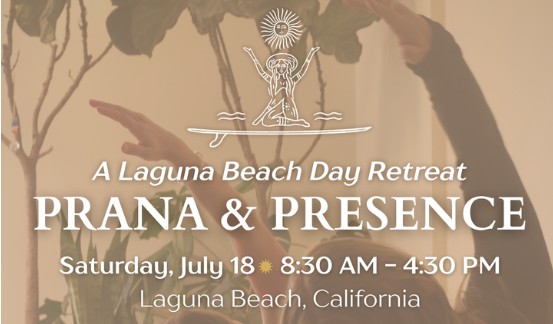 Events Laguna Beach Yoga presents Prana & Presence