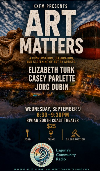 KXFM PRESENTS ART MATTERS WITH ELIZABETH TURK, JORG DUBIN & CASEY PARLETTE