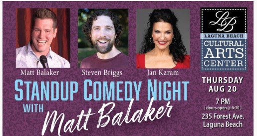 Home LBCAC Presents: Standup Comedy Night
